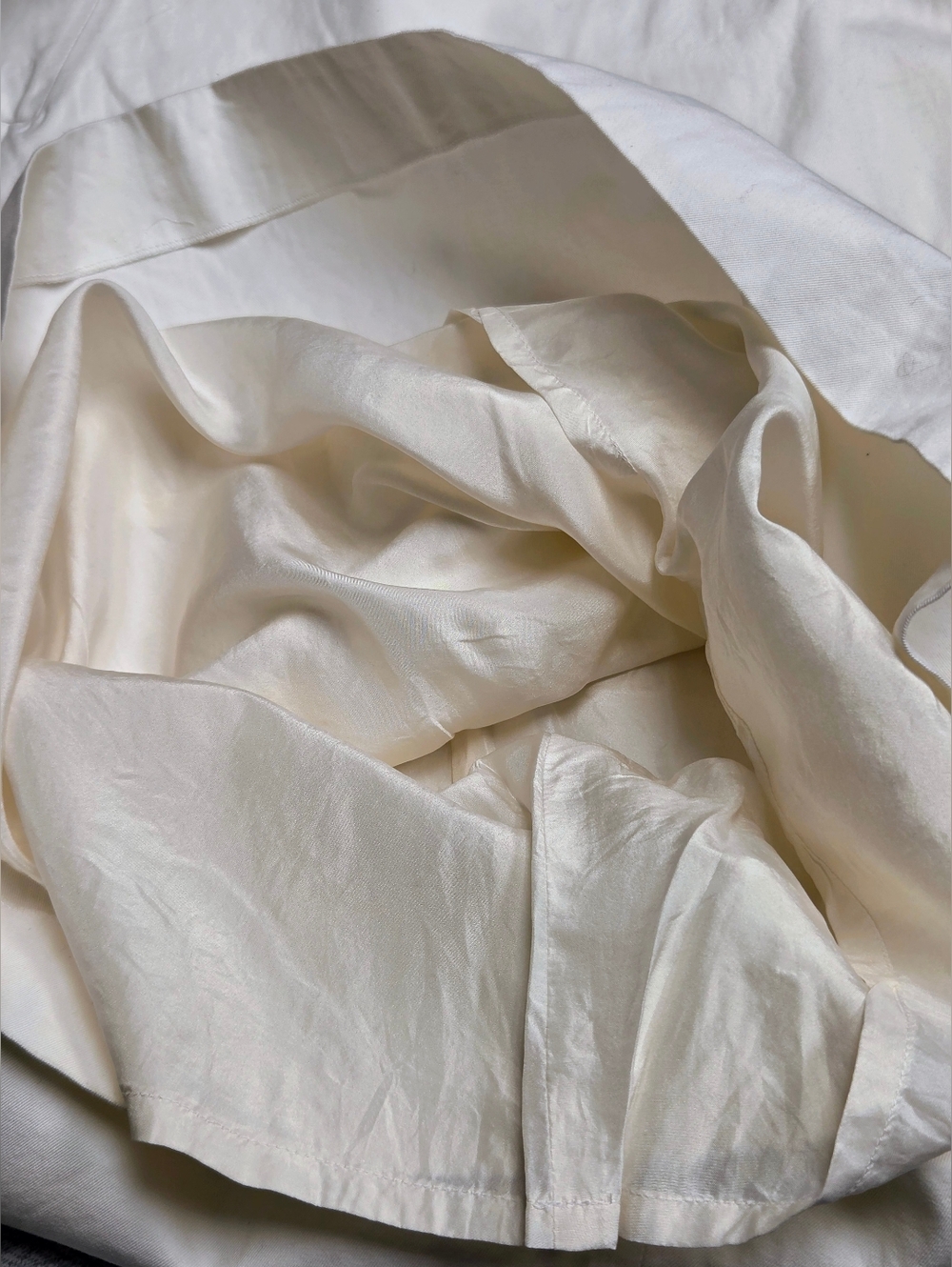 Archival YSL 2008 Stefano Pilati White Cotton Pencil Skirt - FR 36 - Picture 9 of 13